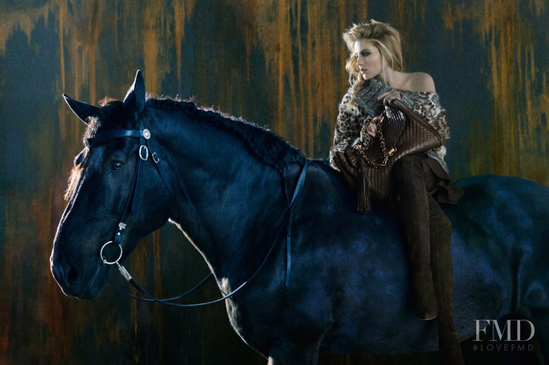 Dree Hemingway featured in  the Ermanno Scervino advertisement for Autumn/Winter 2012