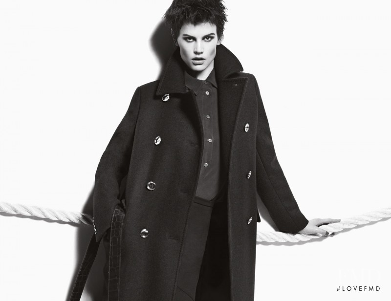 Saskia de Brauw featured in  the Max Mara advertisement for Autumn/Winter 2012