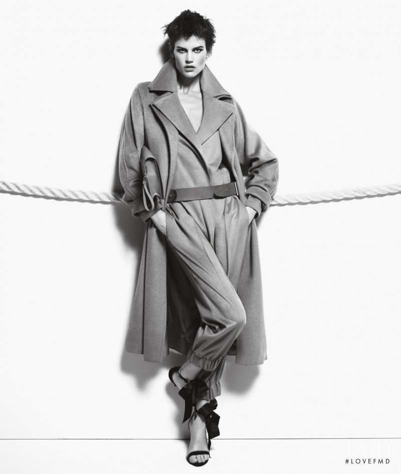 Saskia de Brauw featured in  the Max Mara advertisement for Autumn/Winter 2012