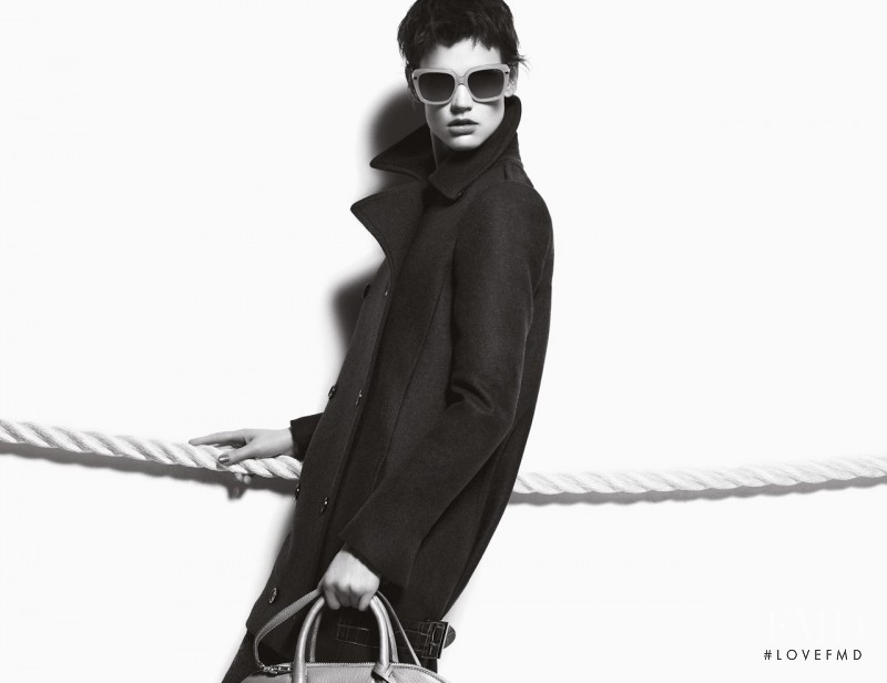 Saskia de Brauw featured in  the Max Mara advertisement for Autumn/Winter 2012