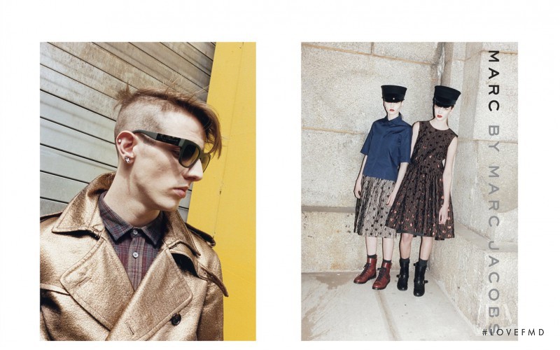 Hailey Hasbrook featured in  the Marc by Marc Jacobs advertisement for Autumn/Winter 2012