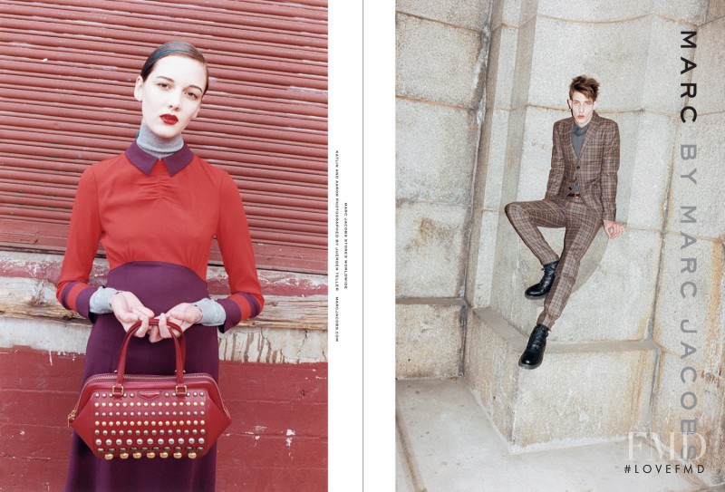 Hailey Hasbrook featured in  the Marc by Marc Jacobs advertisement for Autumn/Winter 2012