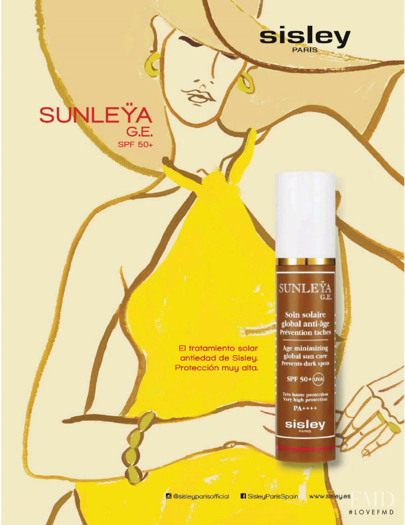 Sisley Paris Beauty advertisement for Summer 2021