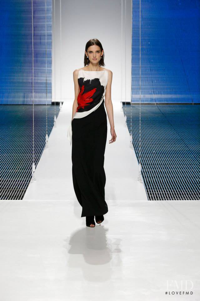 Kate Goodling featured in  the Christian Dior fashion show for Cruise 2015