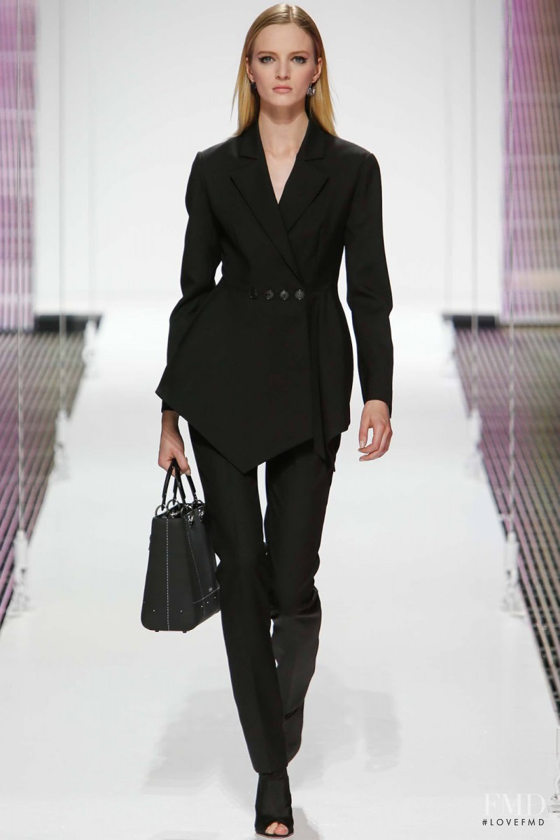 Daria Strokous featured in  the Christian Dior fashion show for Cruise 2015