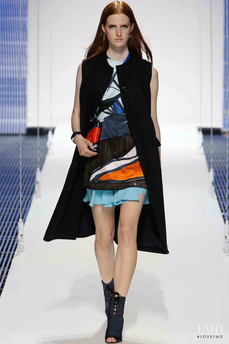 Magdalena Jasek featured in  the Christian Dior fashion show for Cruise 2015