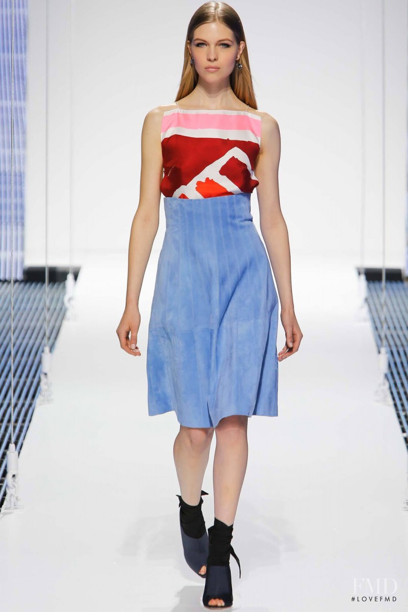 Amanda Nimmo featured in  the Christian Dior fashion show for Cruise 2015