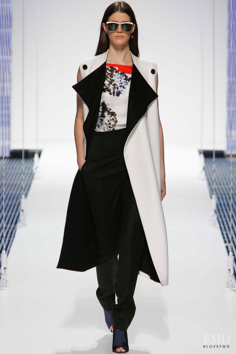 Carla Ciffoni featured in  the Christian Dior fashion show for Cruise 2015