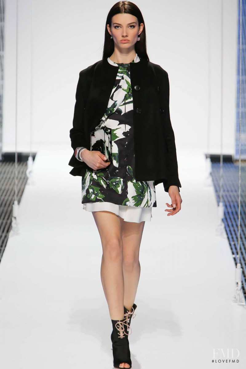 Dana Taylor featured in  the Christian Dior fashion show for Cruise 2015