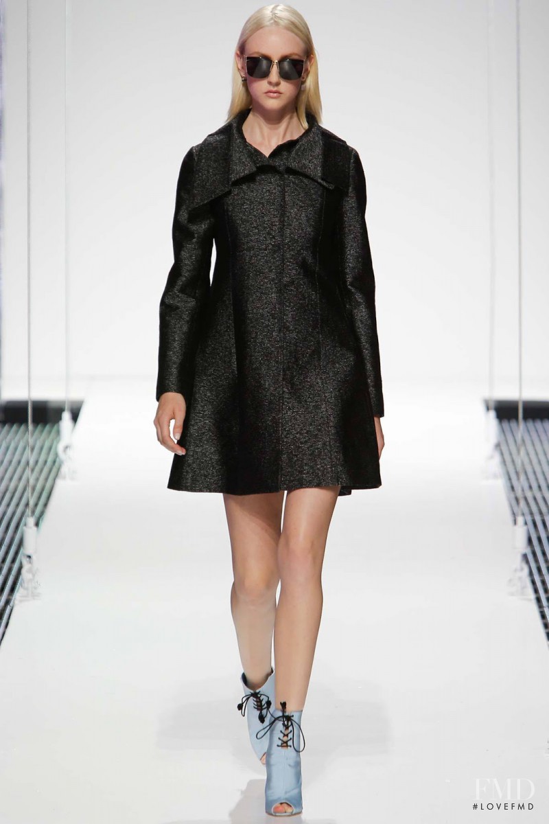 Frances Coombe featured in  the Christian Dior fashion show for Cruise 2015