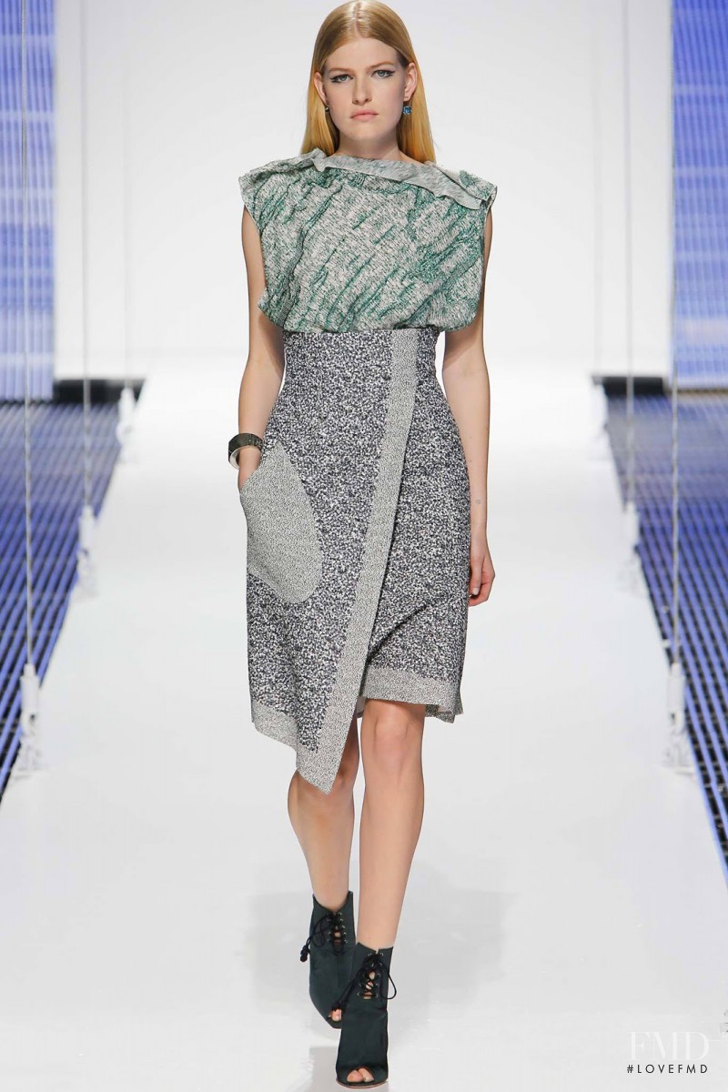 Louise Parker featured in  the Christian Dior fashion show for Cruise 2015