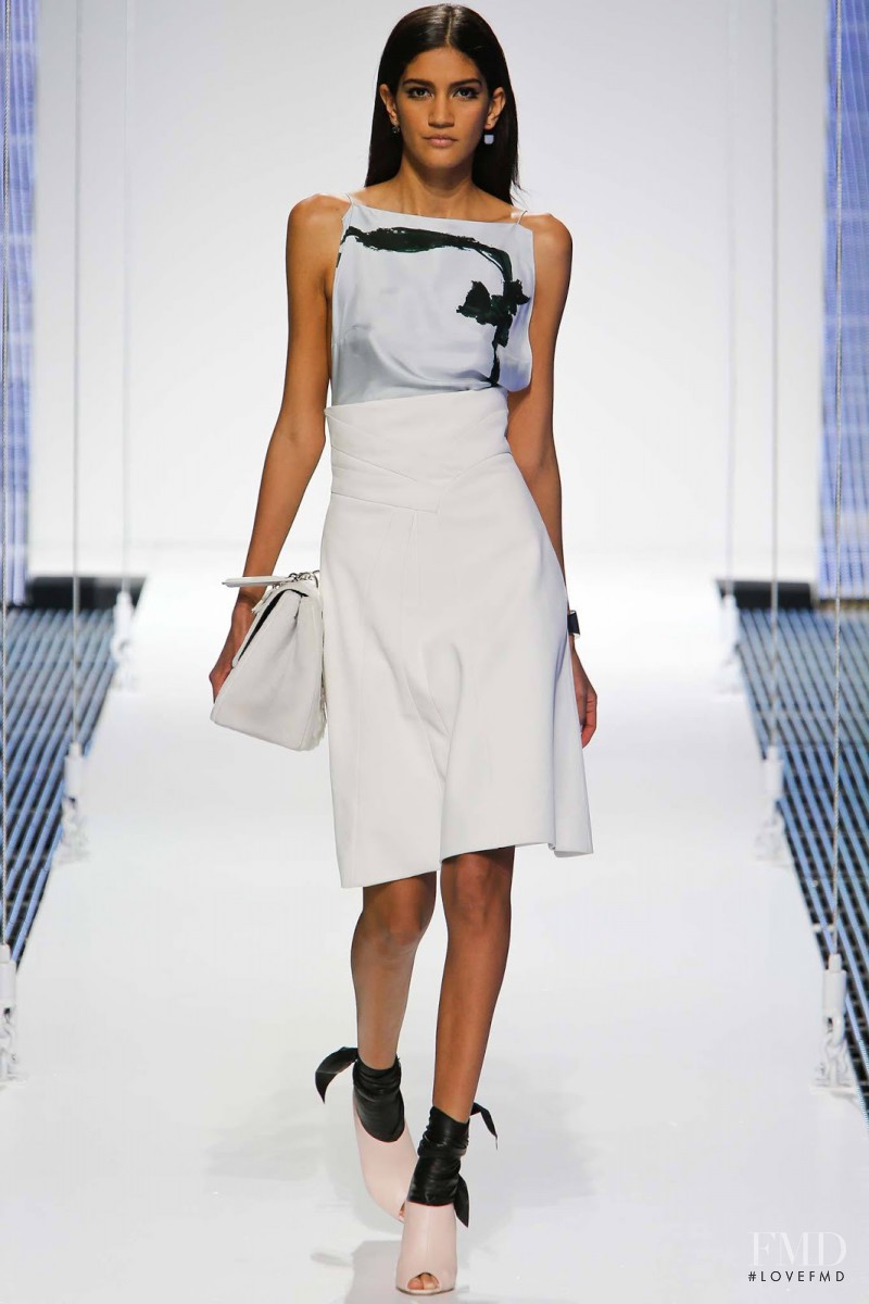 Hadassa Lima featured in  the Christian Dior fashion show for Cruise 2015