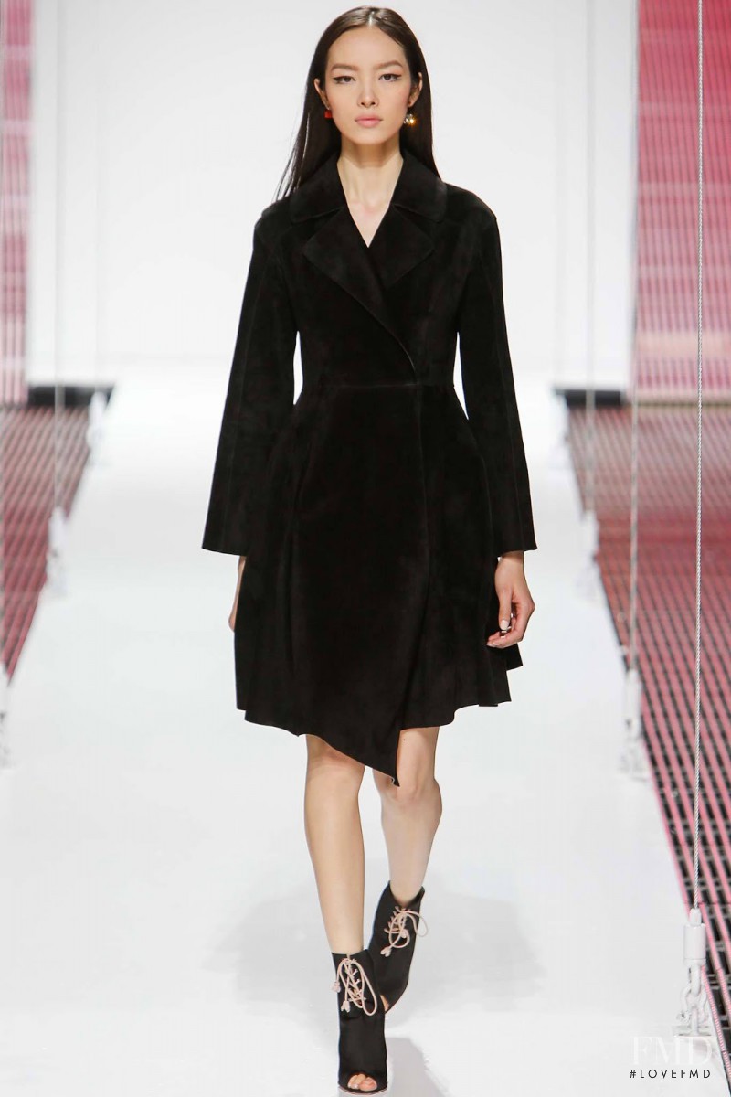 Fei Fei Sun featured in  the Christian Dior fashion show for Cruise 2015