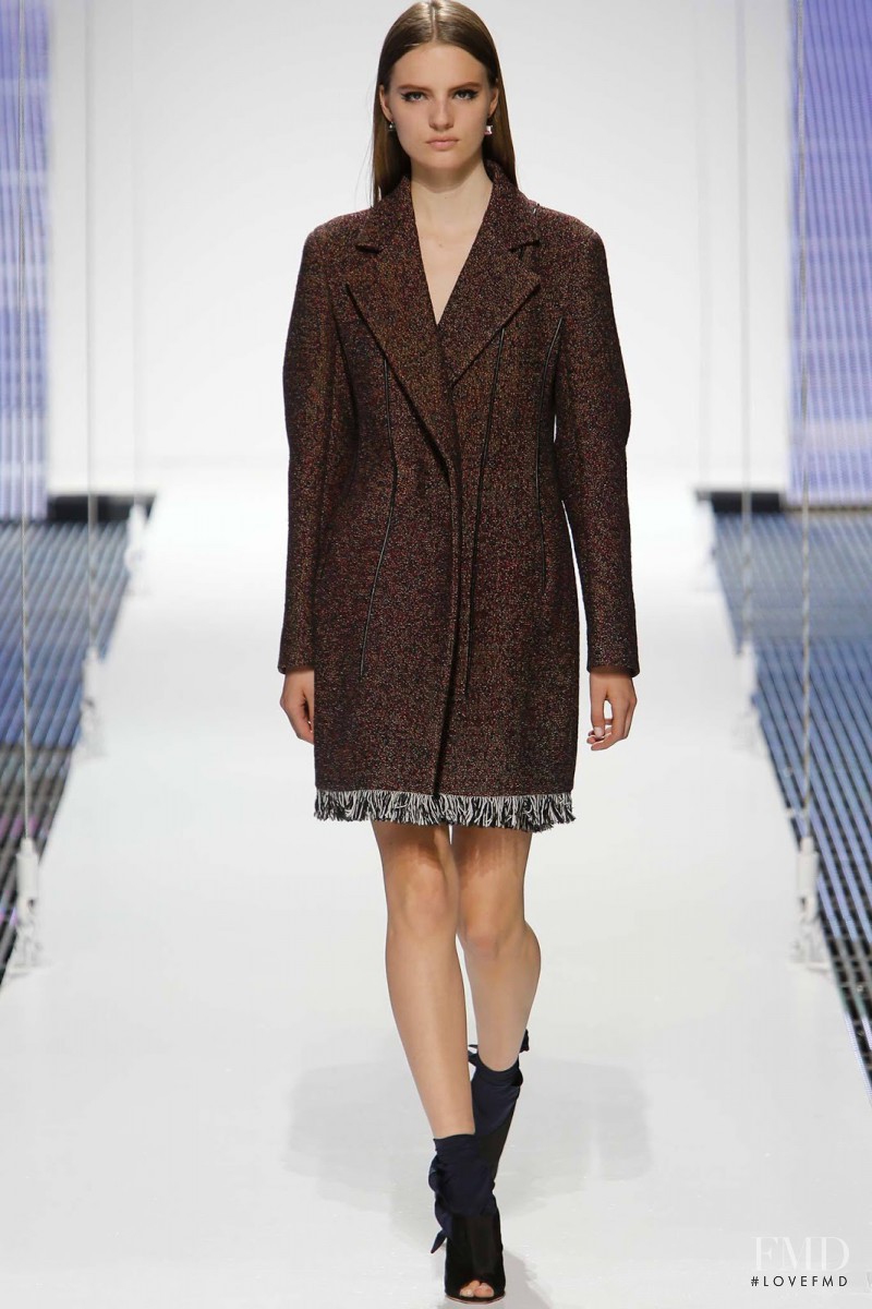 Tilda Lindstam featured in  the Christian Dior fashion show for Cruise 2015