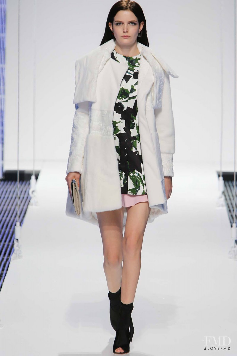 Zlata Mangafic featured in  the Christian Dior fashion show for Cruise 2015