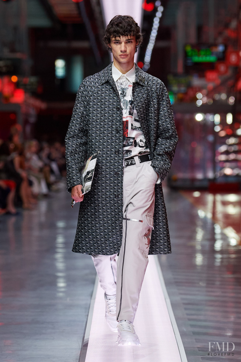 Fernando Lindez featured in  the Ferrari Concept fashion show for Spring/Summer 2022