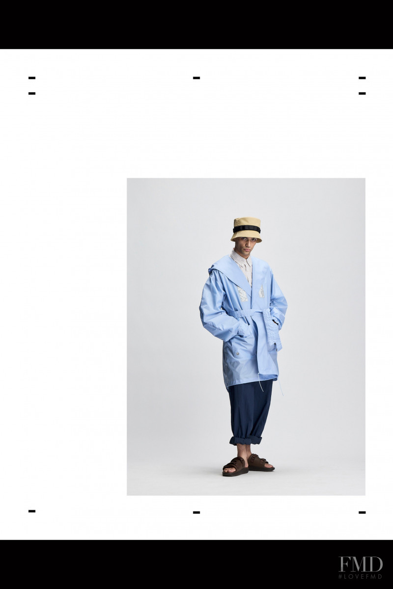 Fumito Ganryu lookbook for Spring/Summer 2022