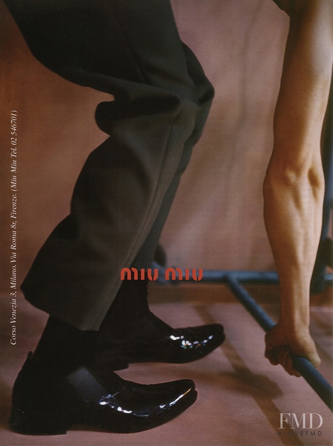 Miu Miu advertisement for Autumn/Winter 2001