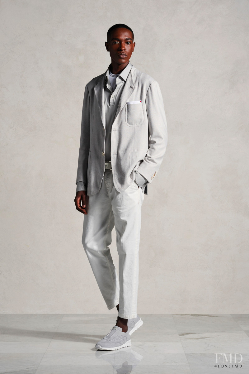 Kiton lookbook for Spring/Summer 2022