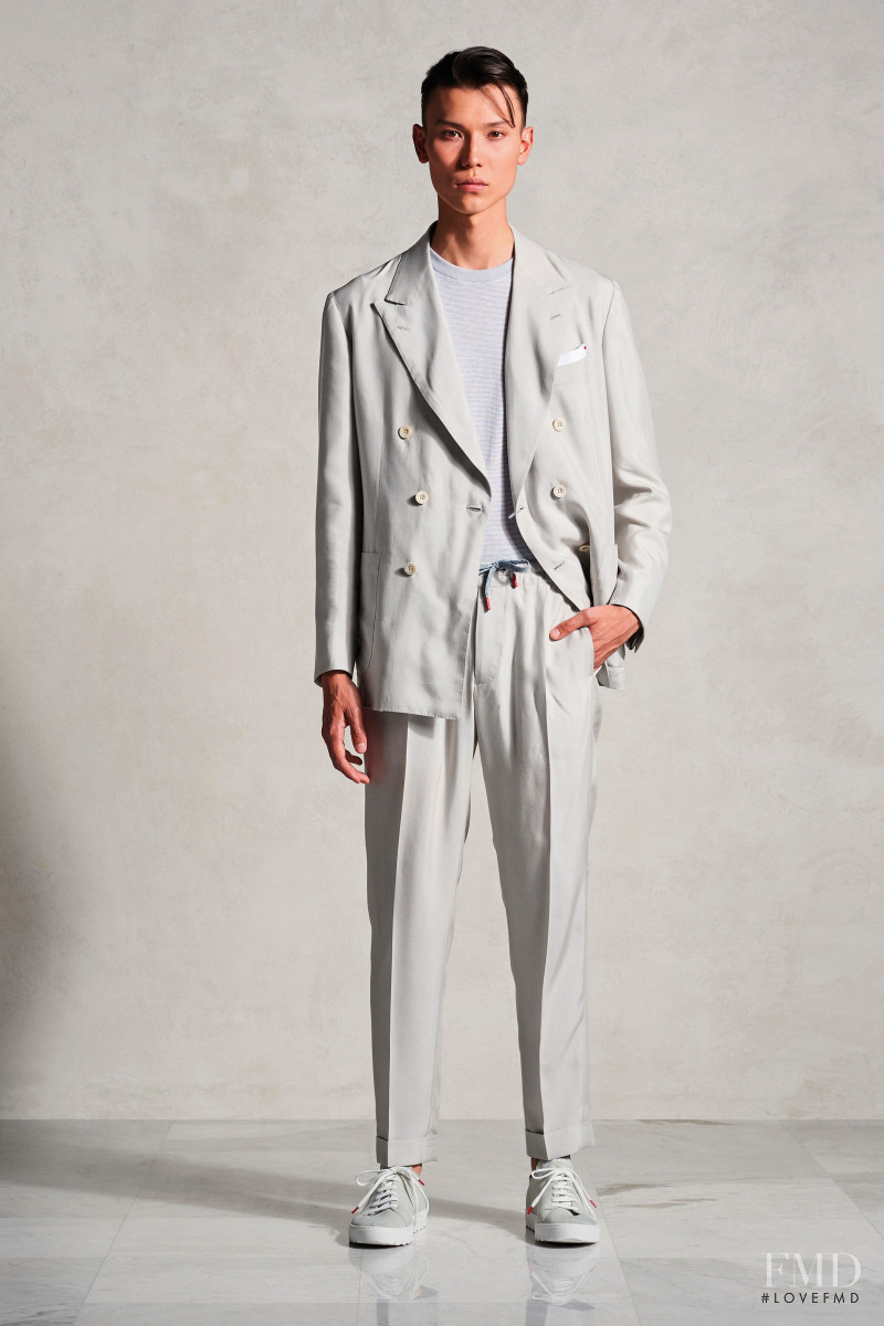 Kiton lookbook for Spring/Summer 2022