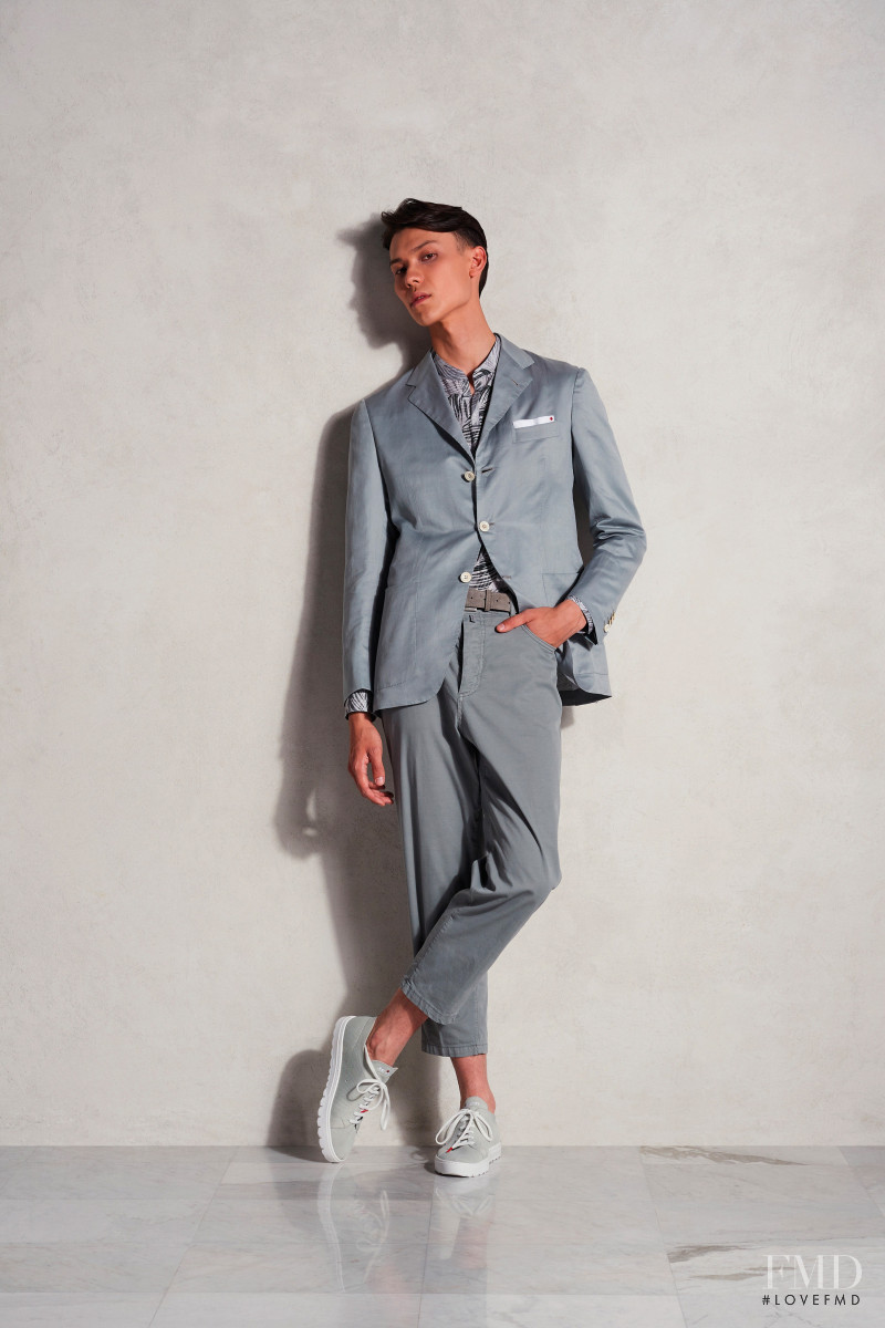 Kiton lookbook for Spring/Summer 2022