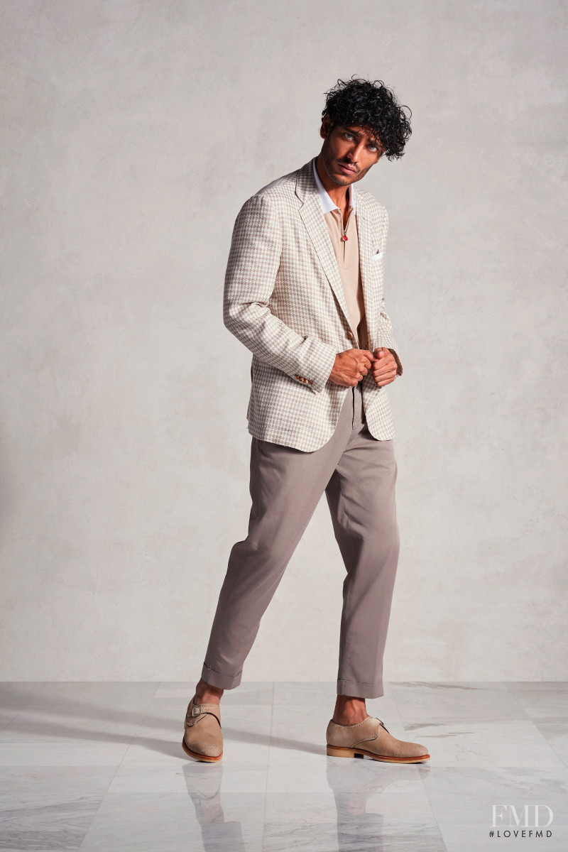 Kiton lookbook for Spring/Summer 2022