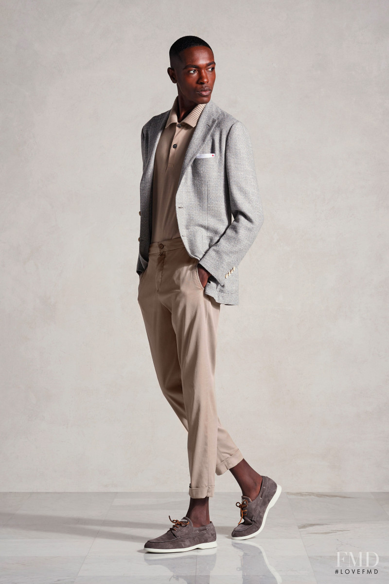 Kiton lookbook for Spring/Summer 2022