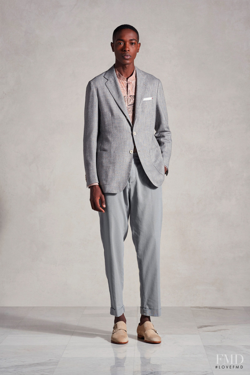 Kiton lookbook for Spring/Summer 2022