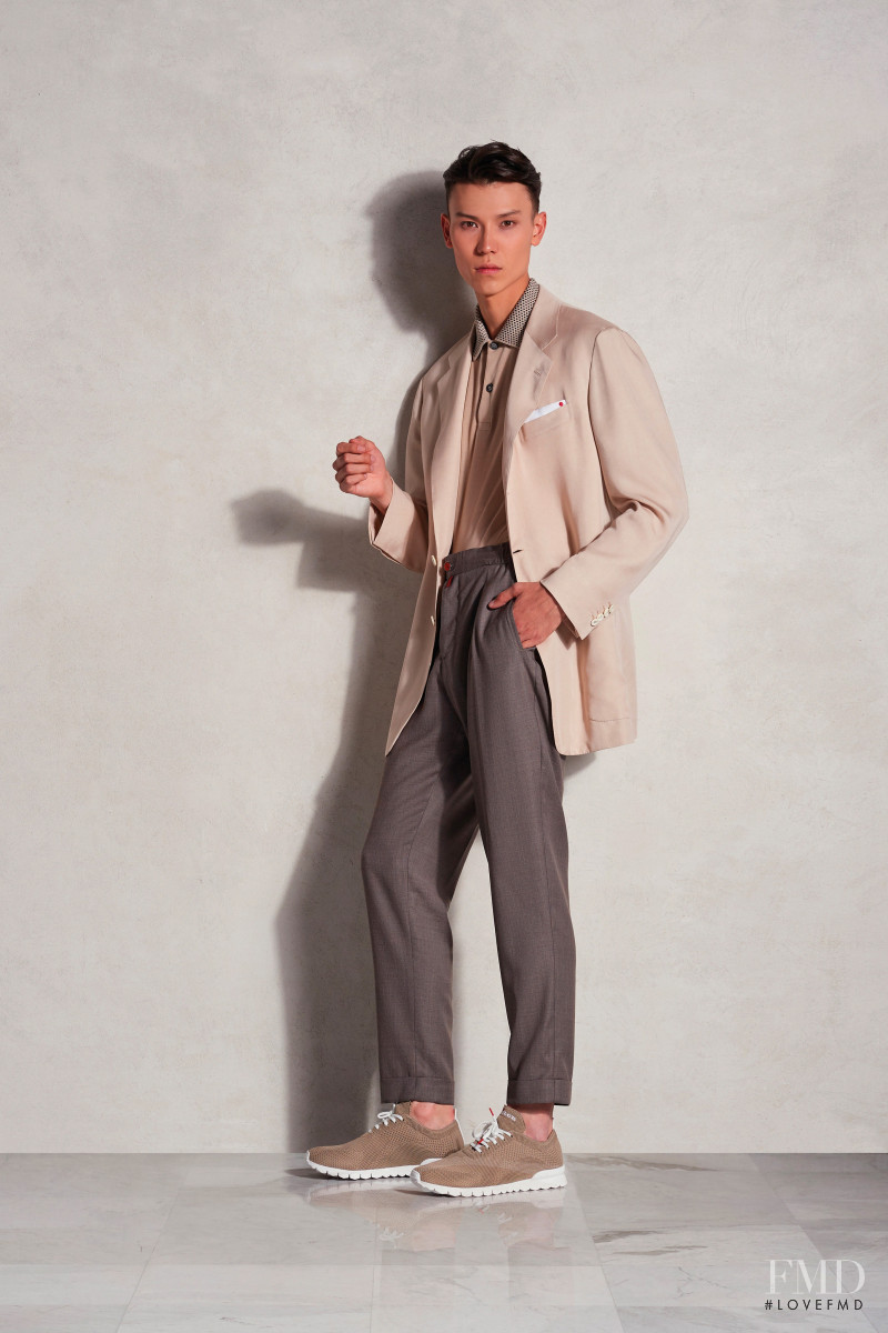 Kiton lookbook for Spring/Summer 2022