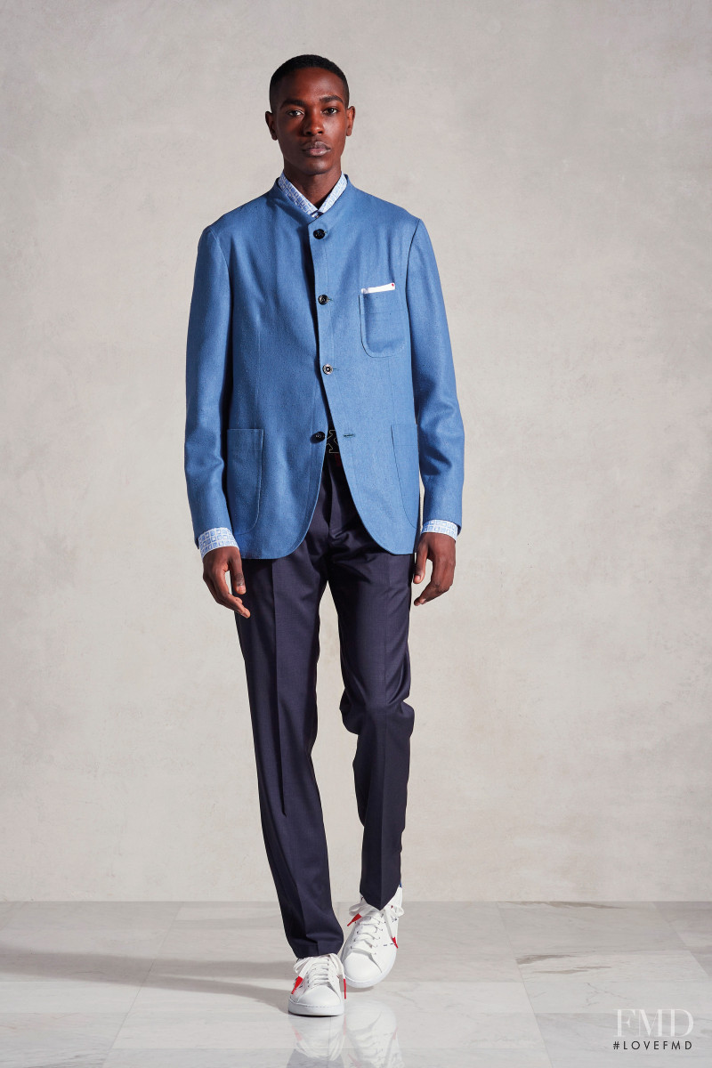 Kiton lookbook for Spring/Summer 2022