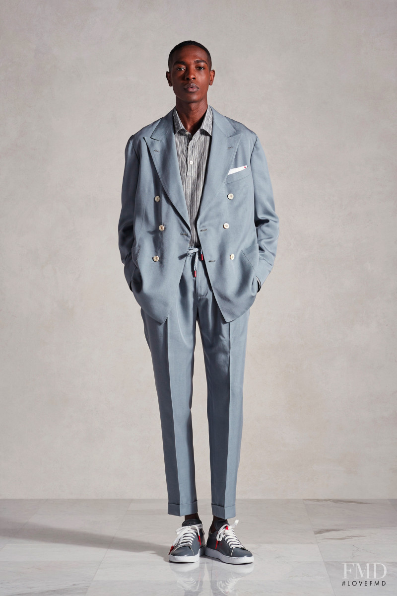 Kiton lookbook for Spring/Summer 2022