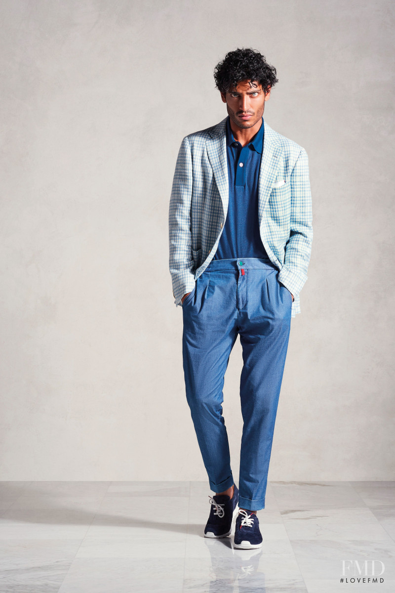 Kiton lookbook for Spring/Summer 2022