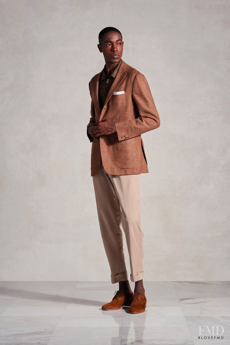 Kiton lookbook for Spring/Summer 2022