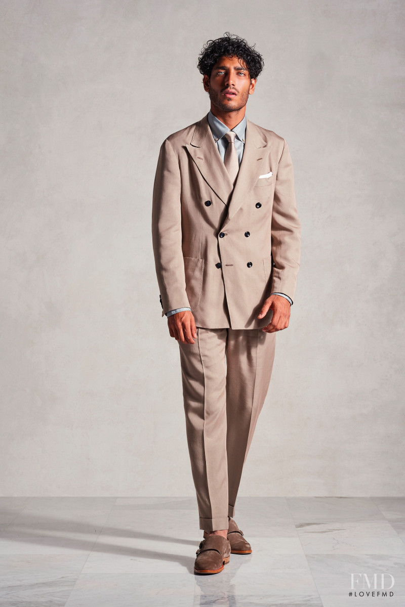 Kiton lookbook for Spring/Summer 2022