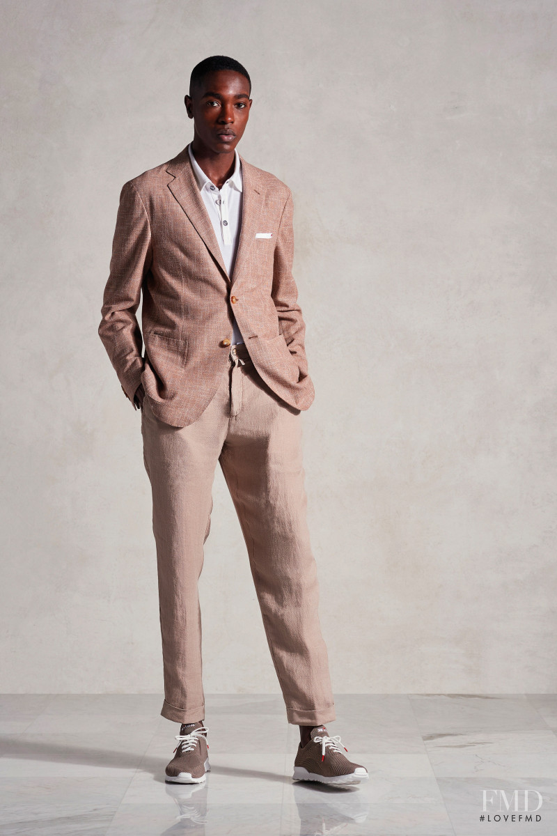 Kiton lookbook for Spring/Summer 2022