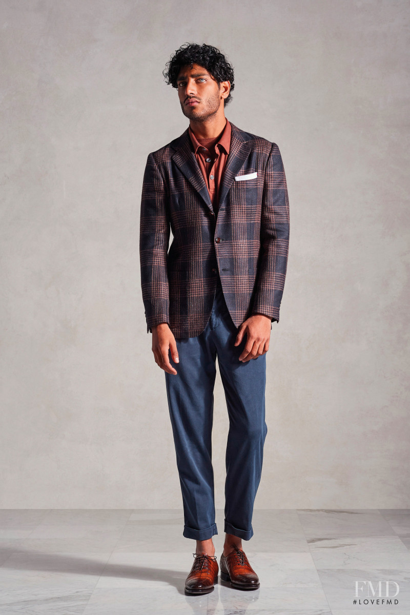 Kiton lookbook for Spring/Summer 2022