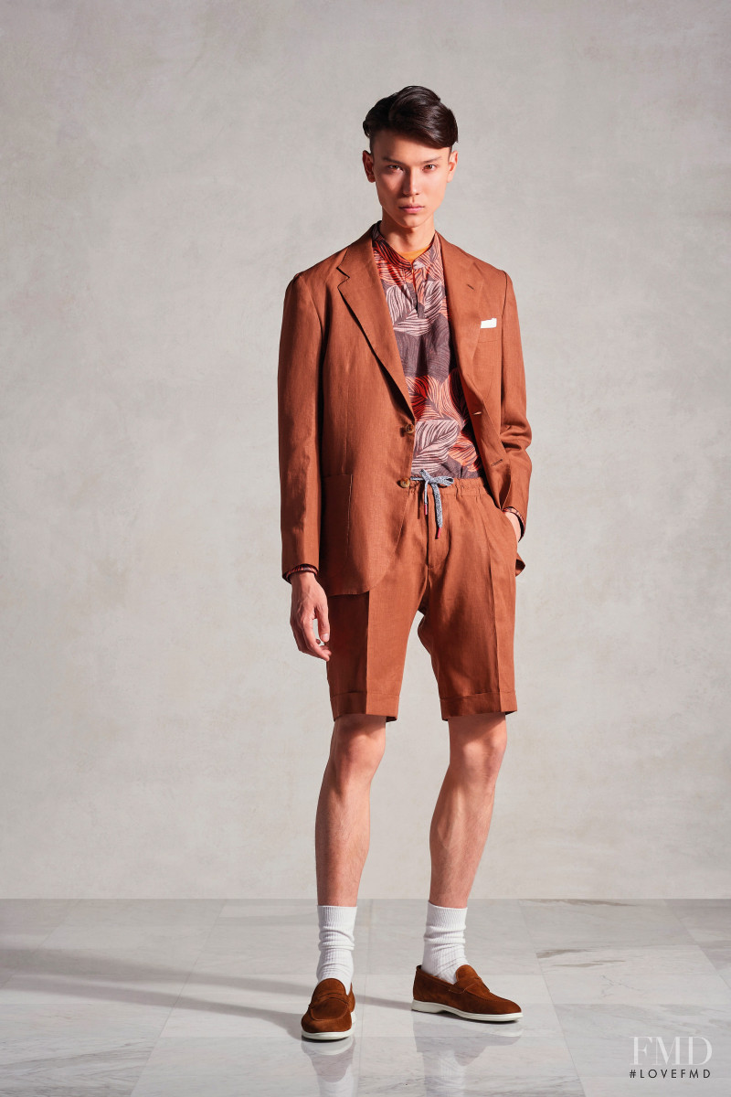 Kiton lookbook for Spring/Summer 2022