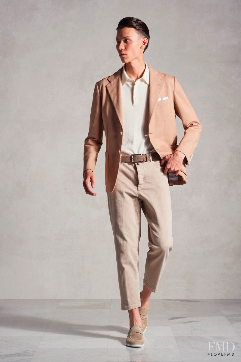 Kiton lookbook for Spring/Summer 2022