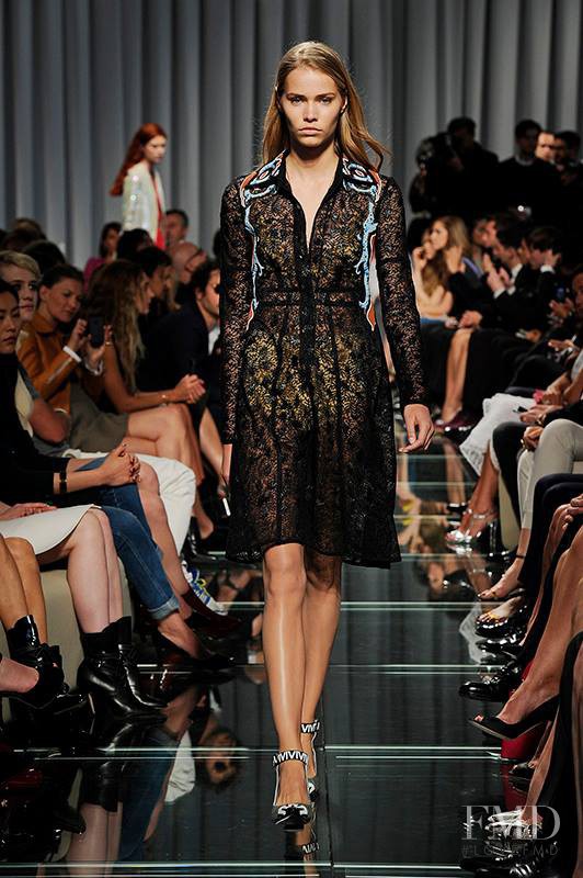 Kirstin Kragh Liljegren featured in  the Louis Vuitton fashion show for Resort 2015