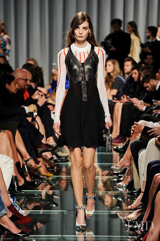 Audrey Nurit featured in  the Louis Vuitton fashion show for Resort 2015