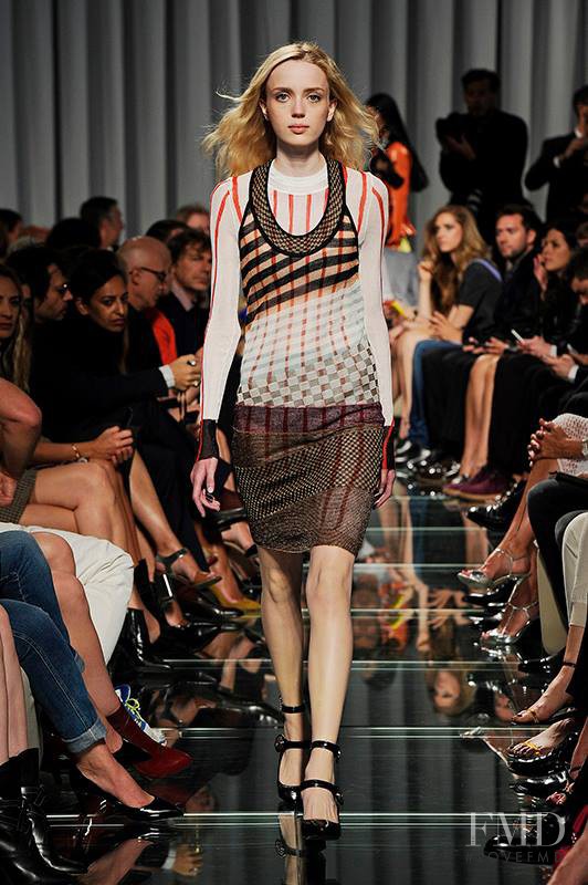 Esmeralda Seay-Reynolds featured in  the Louis Vuitton fashion show for Resort 2015