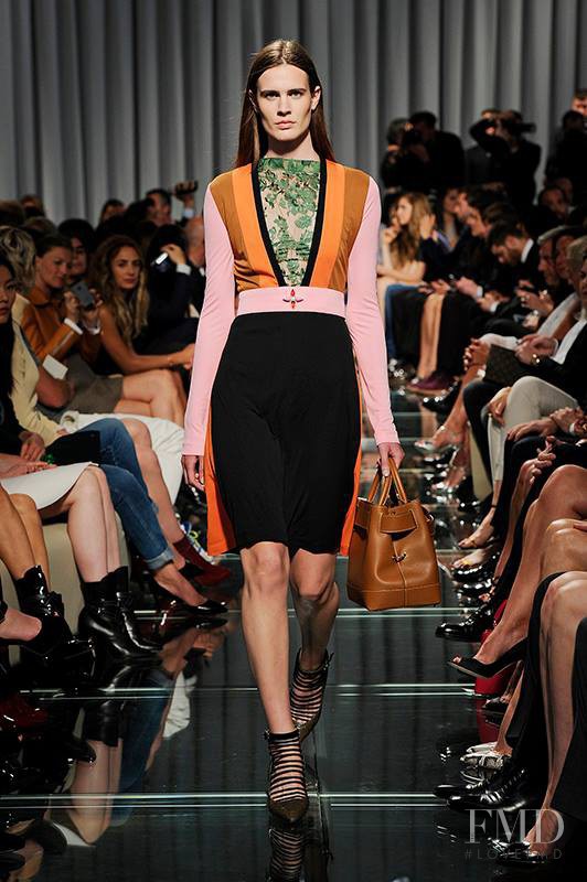 Julier Bugge featured in  the Louis Vuitton fashion show for Resort 2015