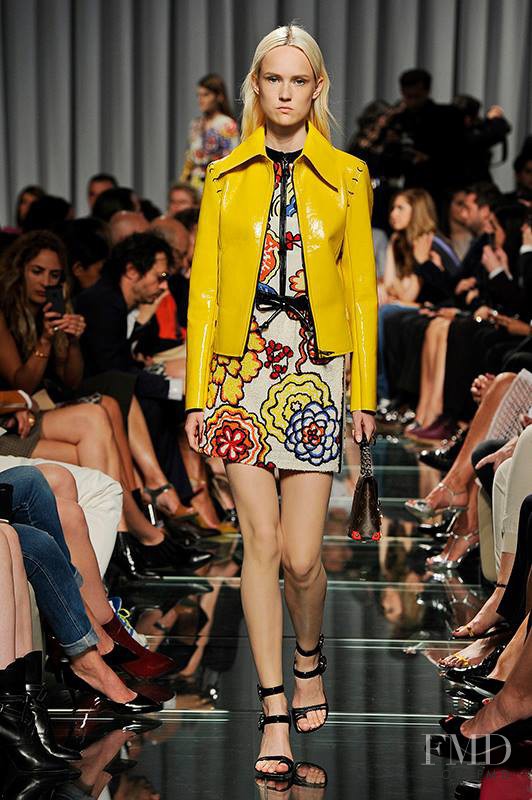 Harleth Kuusik featured in  the Louis Vuitton fashion show for Resort 2015