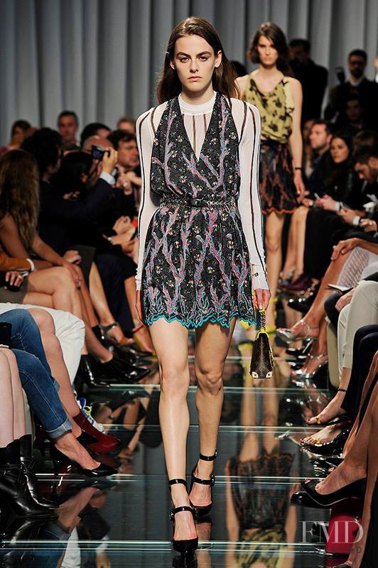 Daria Piotrowiak featured in  the Louis Vuitton fashion show for Resort 2015