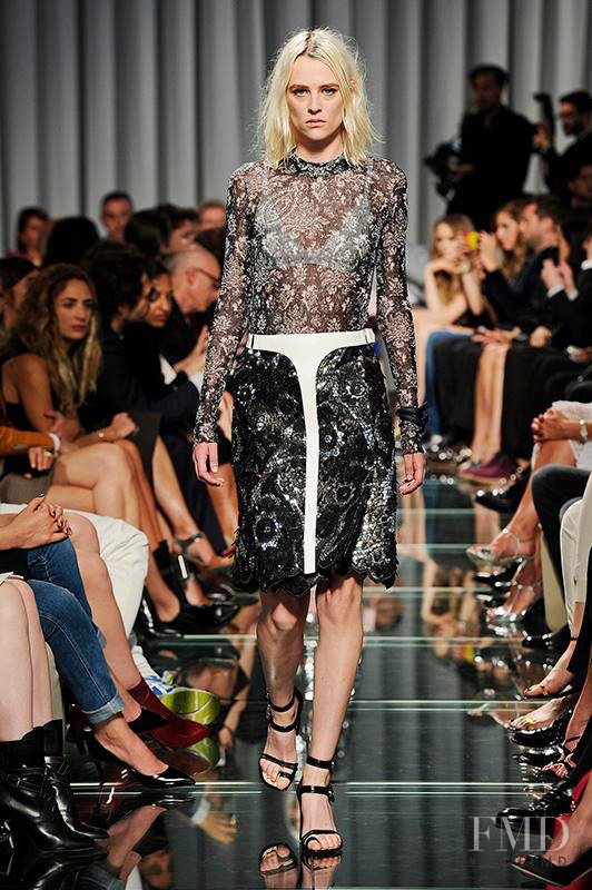 Milou van Groesen featured in  the Louis Vuitton fashion show for Resort 2015