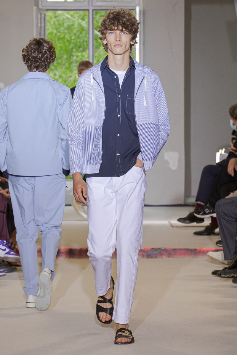 Officine Generale fashion show for Spring/Summer 2022