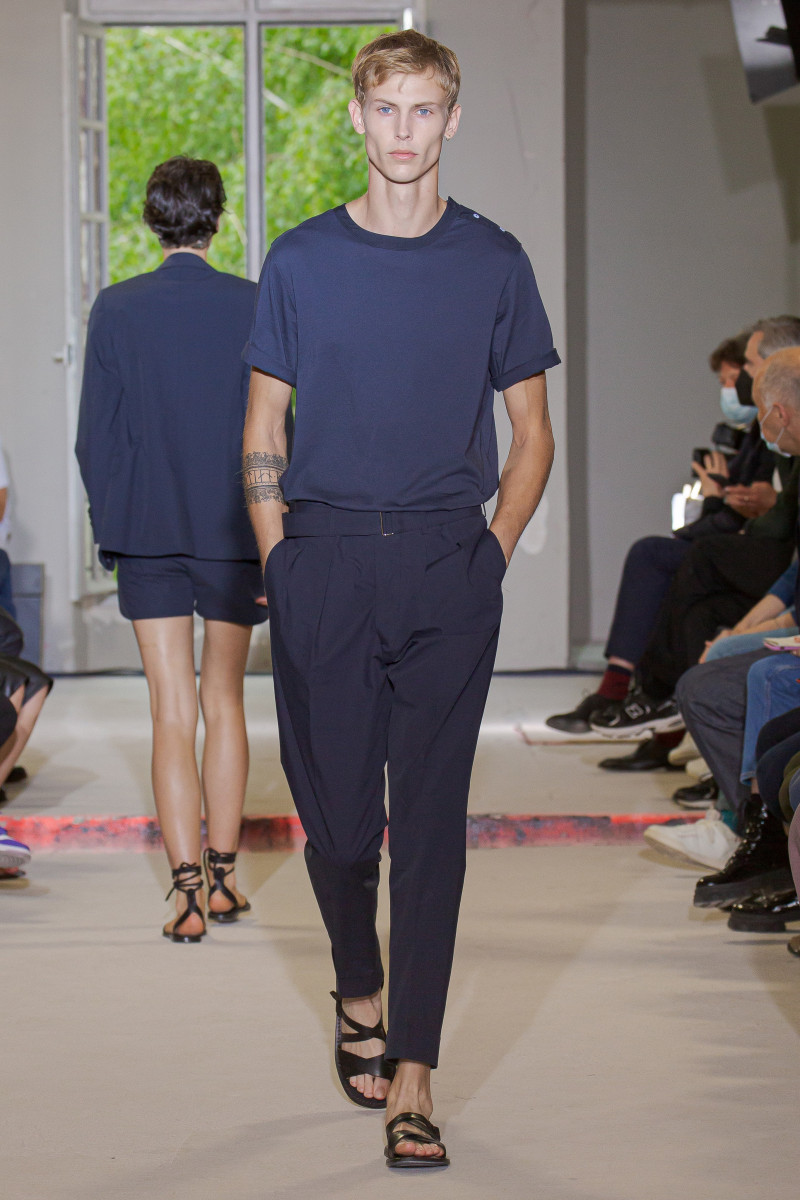 Officine Generale fashion show for Spring/Summer 2022