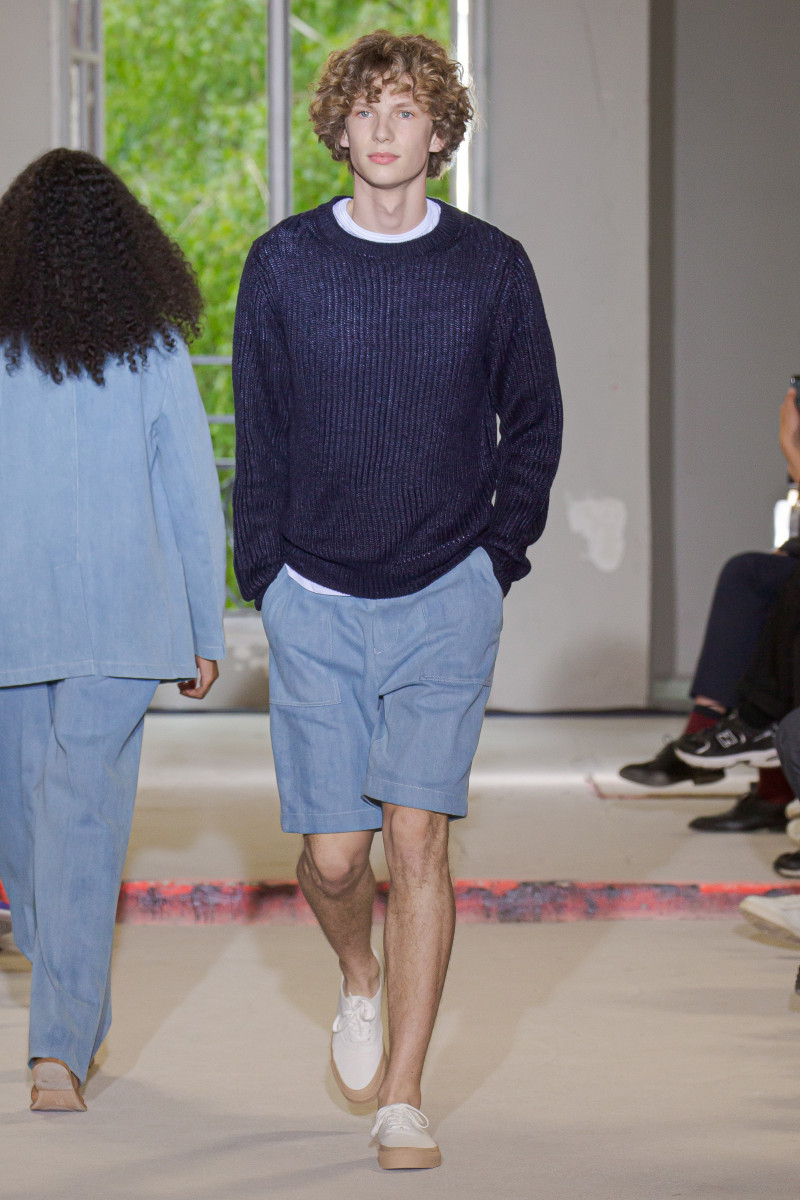 Officine Generale fashion show for Spring/Summer 2022