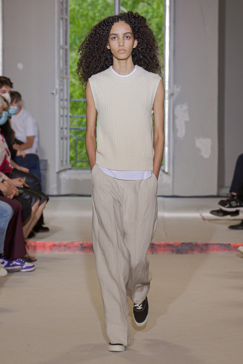 Officine Generale fashion show for Spring/Summer 2022