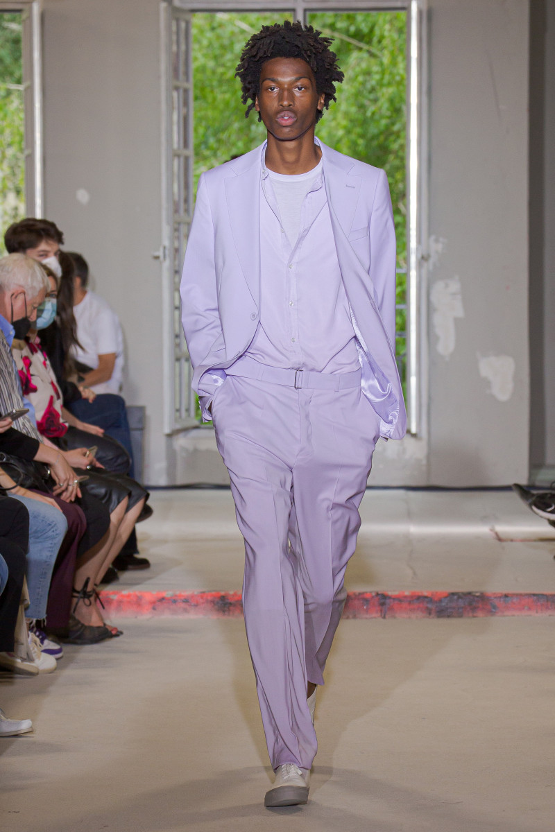 Officine Generale fashion show for Spring/Summer 2022